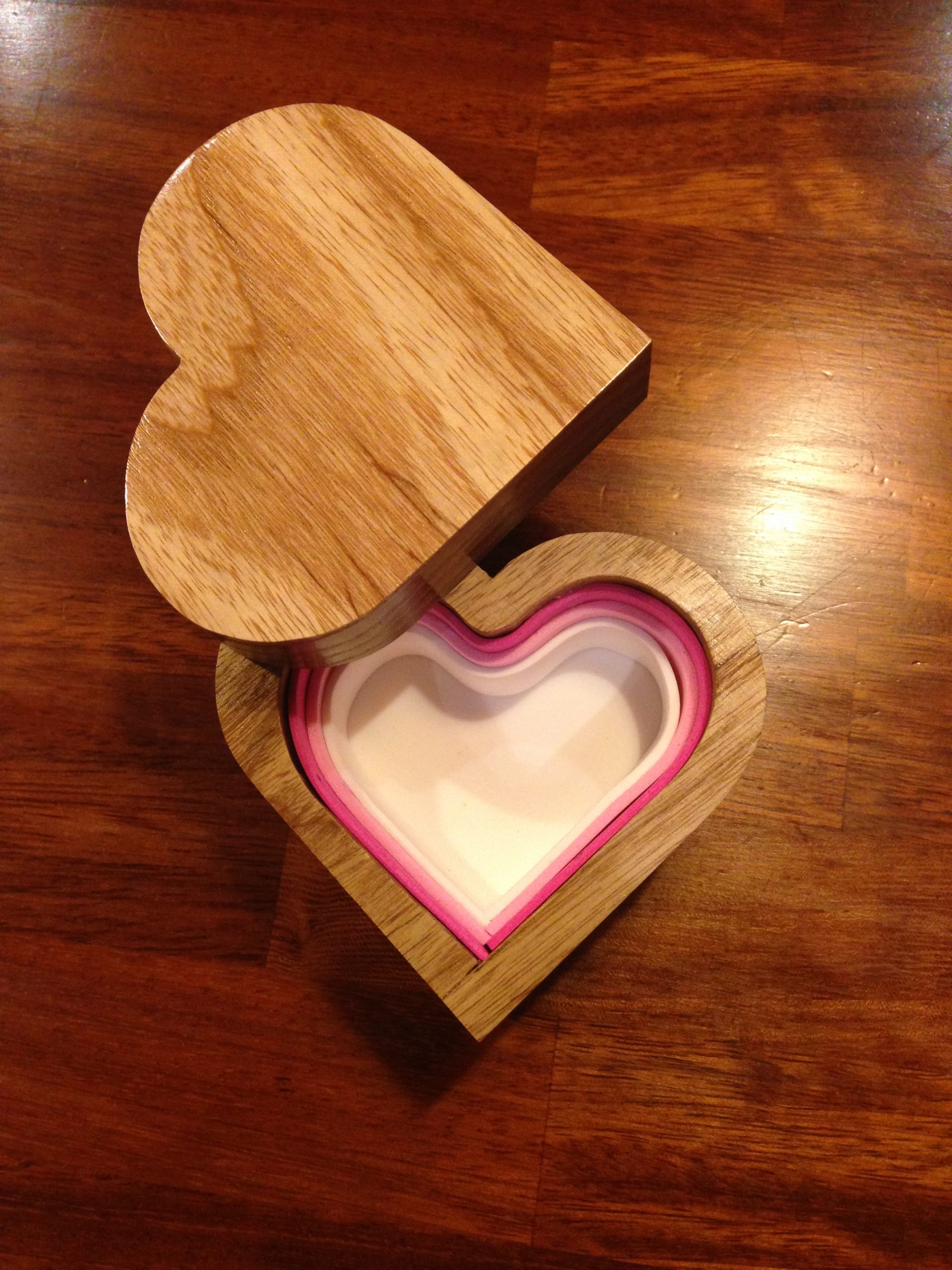 Heart shape Ring Box